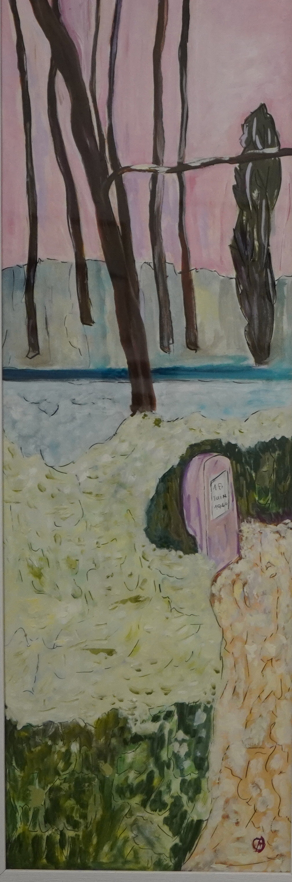  hiver discours de feu de froid 30X90 c 81X54 cm